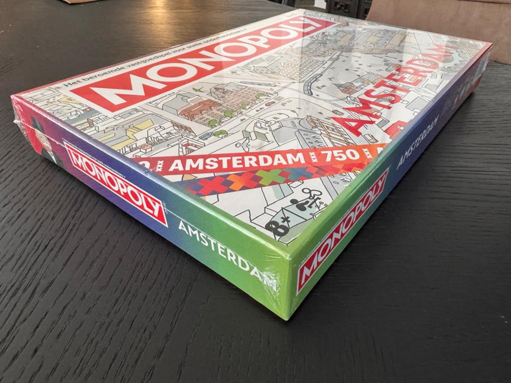Monopoly Amsterdam 750 jaar nieuw in seal, Hobby en Vrije tijd, Gezelschapsspellen | Bordspellen, Ophalen of Verzenden, Nieuw