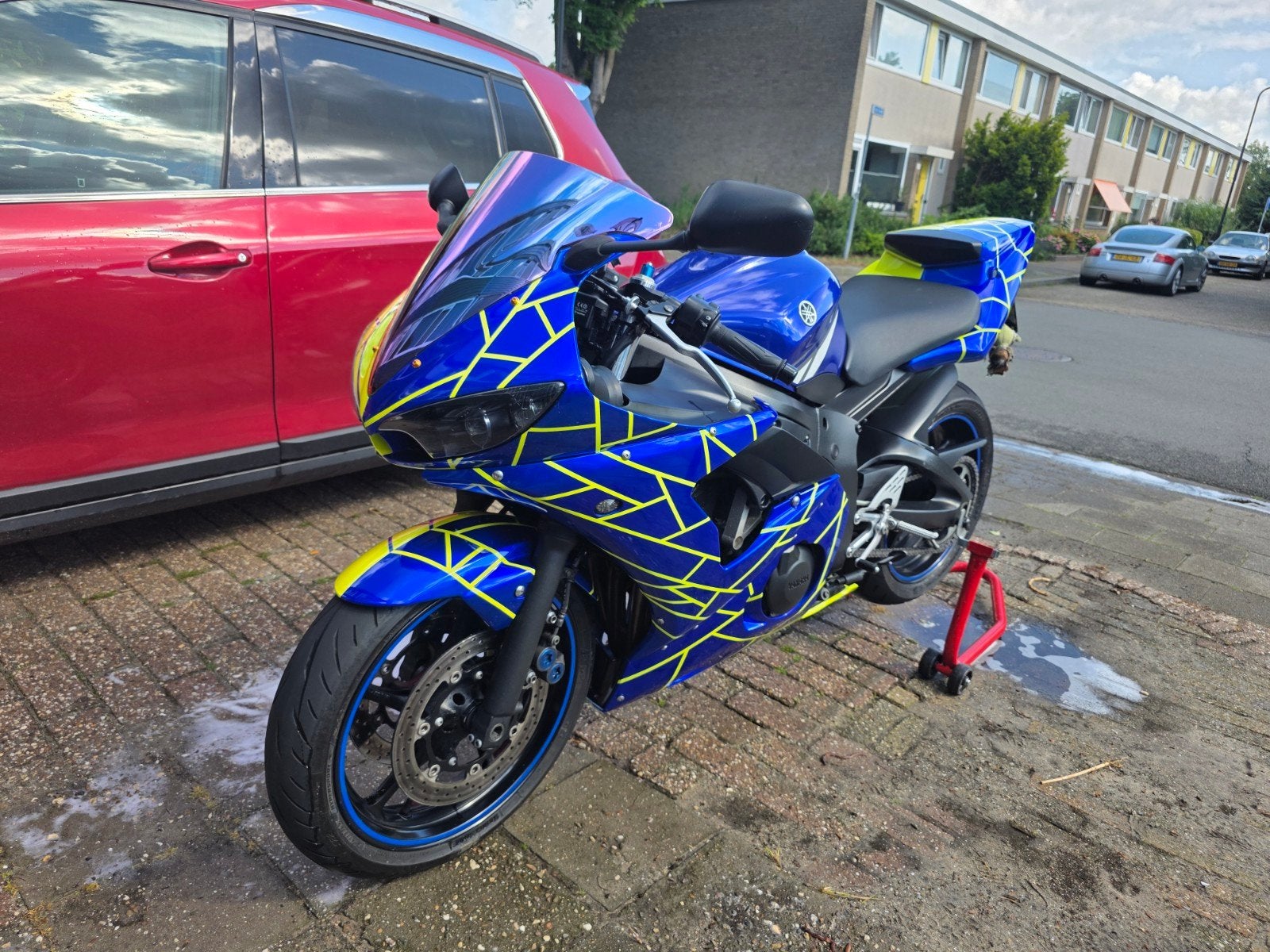 Yamaha YZF R6 Met QUICK SHIFTER, Motoren, 4 cilinders, Motorrijbewijs A, Gebruikt, Super Sport