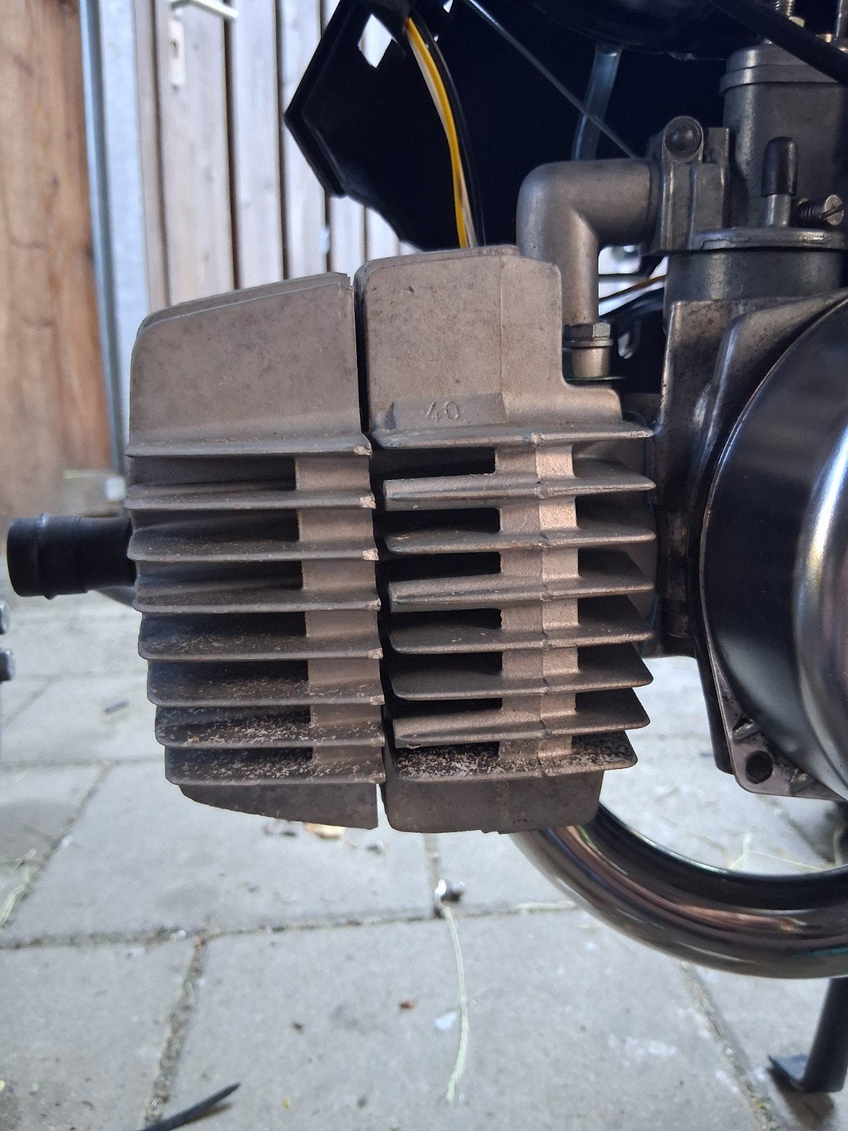 Originele cilinderset met 12mm bing carburateur, Ophalen of Verzenden, Zo goed als nieuw, Cilinder