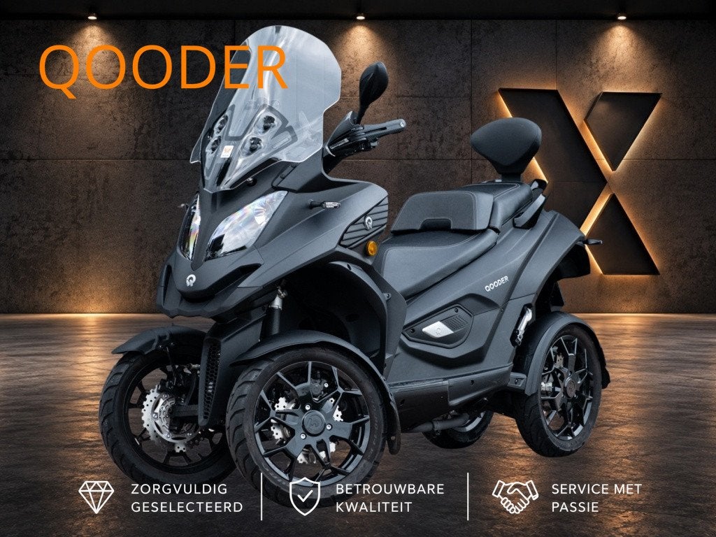 Qooder Quadro QV4 | 1e eigenaar | Slechts 2200 km | Als nieu, Scooter, 399 cc, Qooder, Automaat
