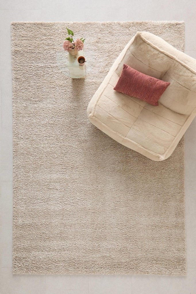 Vloerkleed NOUS Living (290x200), Ophalen, Crème, 200 cm of meer, Zo goed als nieuw