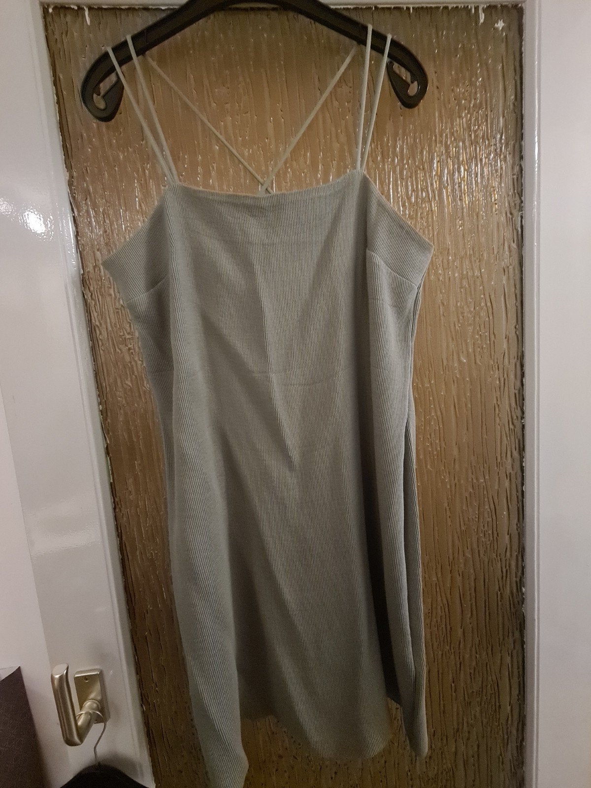 Nieuw H&M ribgebreide jurk met spaghettibandjes maat 44, H&M, Maat 42/44 (L), Nieuw, Ophalen of Verzenden