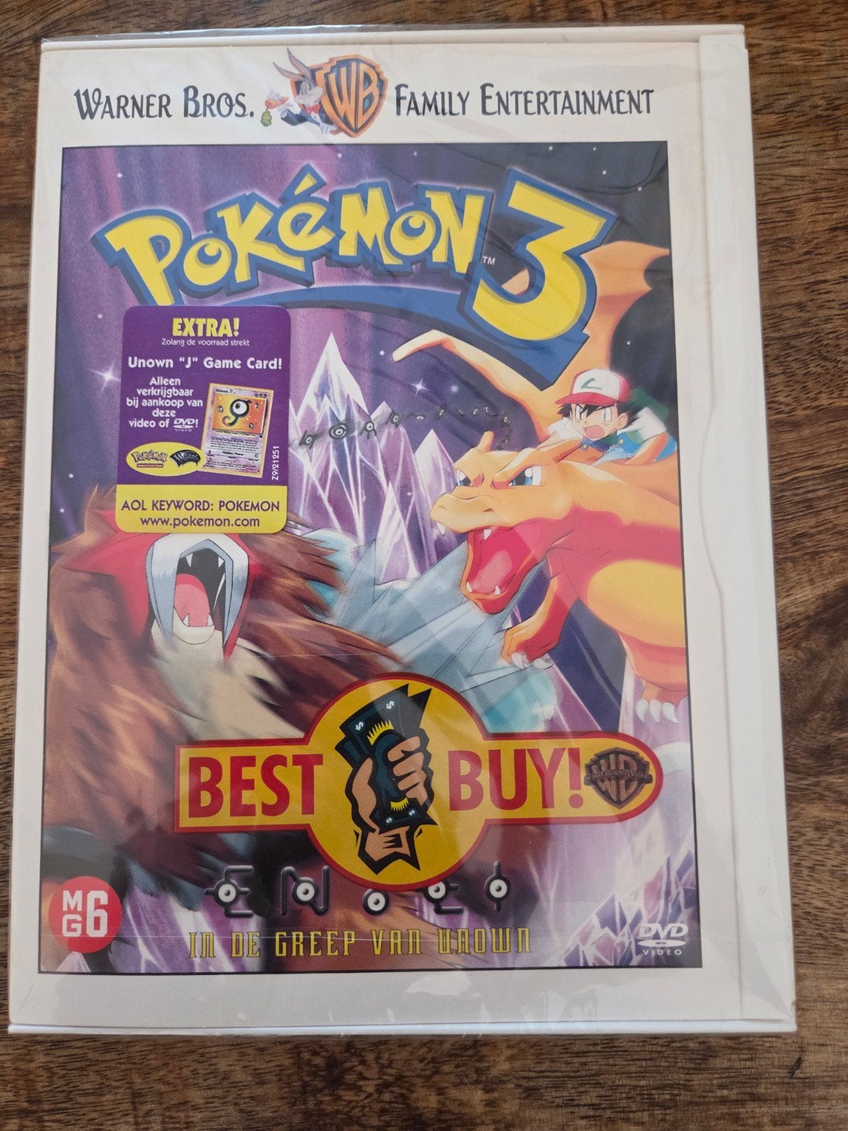 POKÉMON 3 DVD nieuw in seal, Alle leeftijden, Ophalen of Verzenden, Nieuw in verpakking