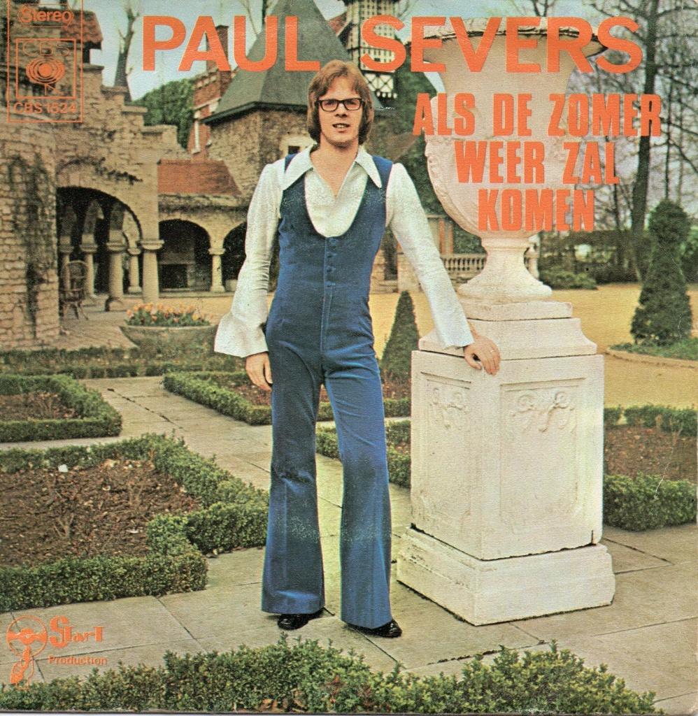 paul severs, Cd's en Dvd's, Vinyl Singles, 7 inch, Single, Ophalen of Verzenden, Nederlandstalig