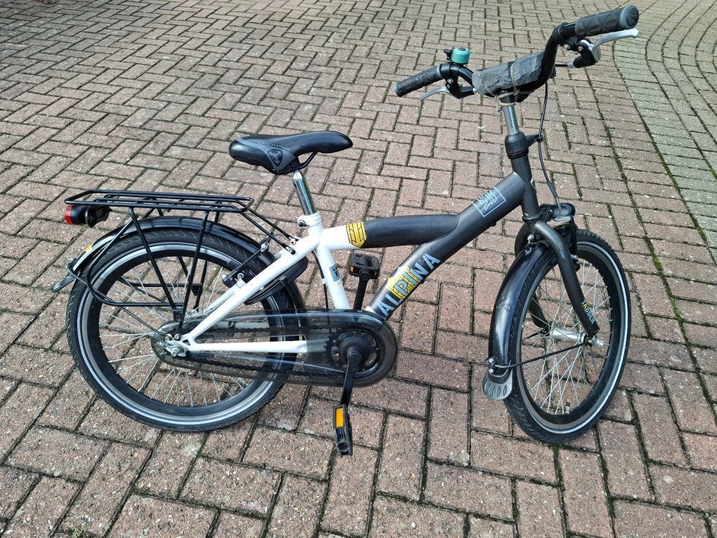 Alpina kinderfiets 20 inch, Fietsen en Brommers, Fietsen | Jongens, Ophalen, Gebruikt, Velgrem, Alpina  yabber