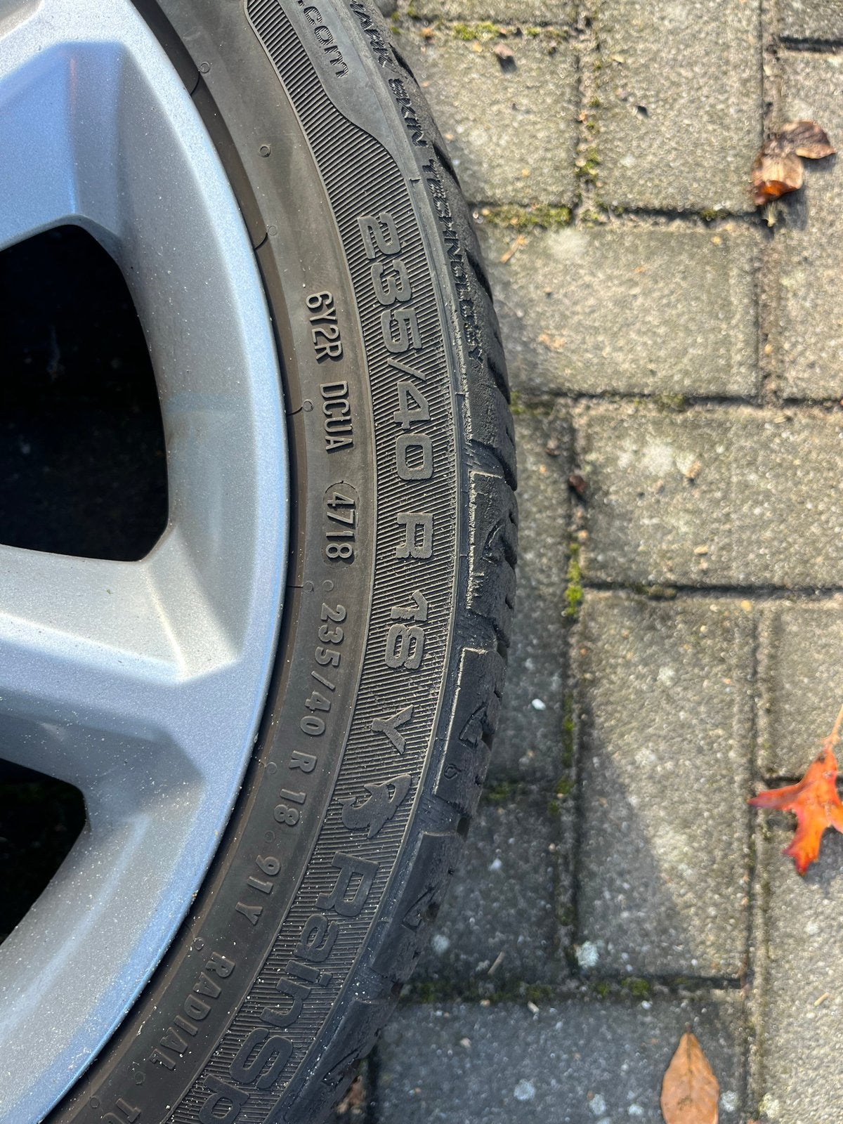 18 inch velgen met zomerbanden, Auto-onderdelen, Ophalen, 18 inch, Gebruikt, Banden en Velgen