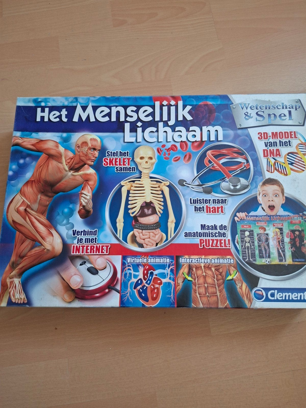 Clementoni Het Menselijk Lichaam Wetenschap & Spel, Ophalen of Verzenden, Gebruikt, Bouwen