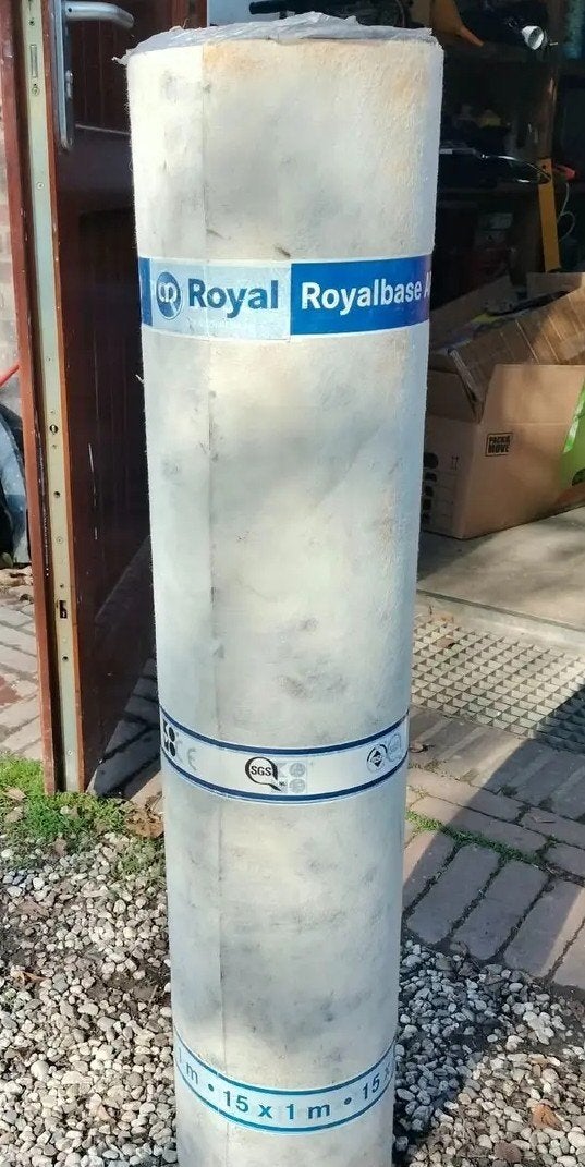 nieuwe rol dakleer, Ophalen, Overige materialen, Zwart, Nieuw