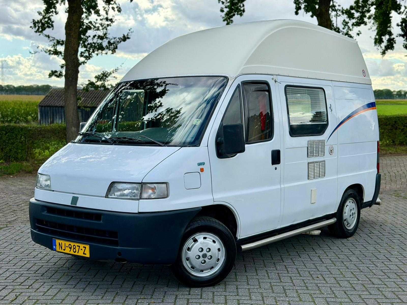 Fiat Ducato Camper 10 1.9 TD Kampeerwagen NJ-987-Z, Bedrijf, Diesel, Fiat