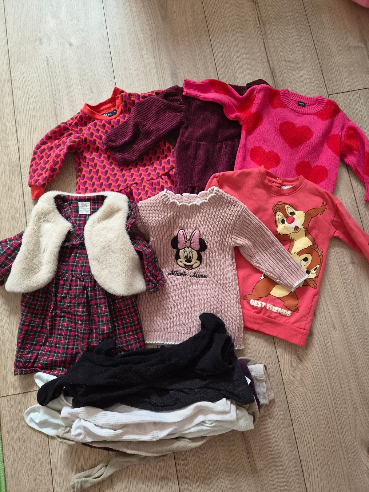 Kledingpakket meisjes - maat 74, Kinderen en Baby's, Babykleding | Maat 74, Ophalen of Verzenden, Gebruikt, Meisje, Jurkje of Rokje