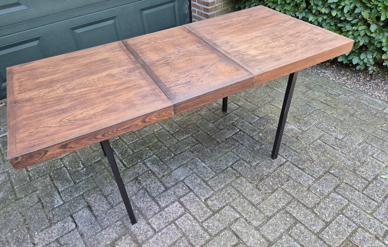 Martin Visser Spectrum wengé tafel, Ophalen, Gebruikt, Rechthoekig, 50 tot 100 cm