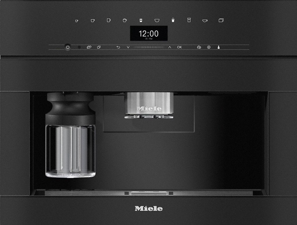 Miele CVA7440 inbouw koffiemachine – Obsidiaanzwart, Witgoed en Apparatuur, Ophalen, Afneembaar waterreservoir, 10 kopjes of meer