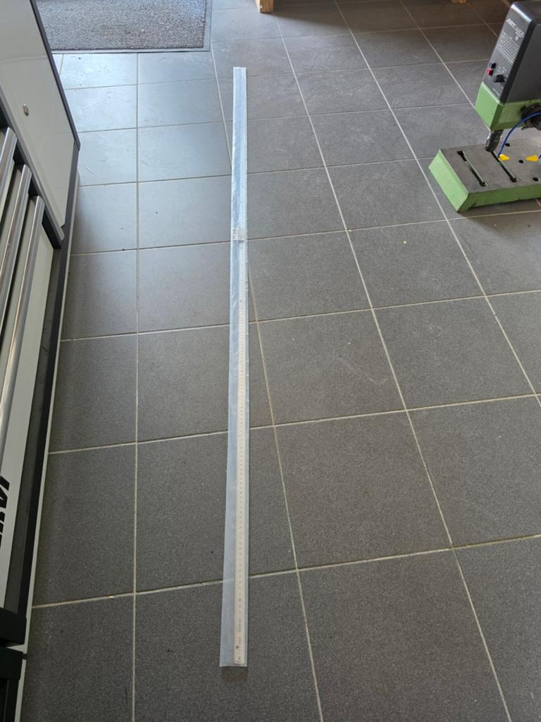 Vogel meetlat 203 cm met 3M VHB tape, Ophalen of Verzenden, Nieuw