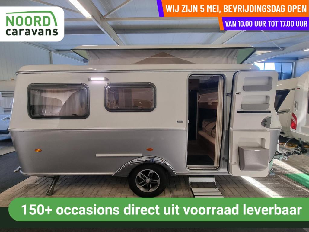 ERIBA TOURING 560 STAPELBED + HEFDAK + VOORTENT + AUTARK, Bedrijf, 5 tot 6 meter, Eriba, Hordeur