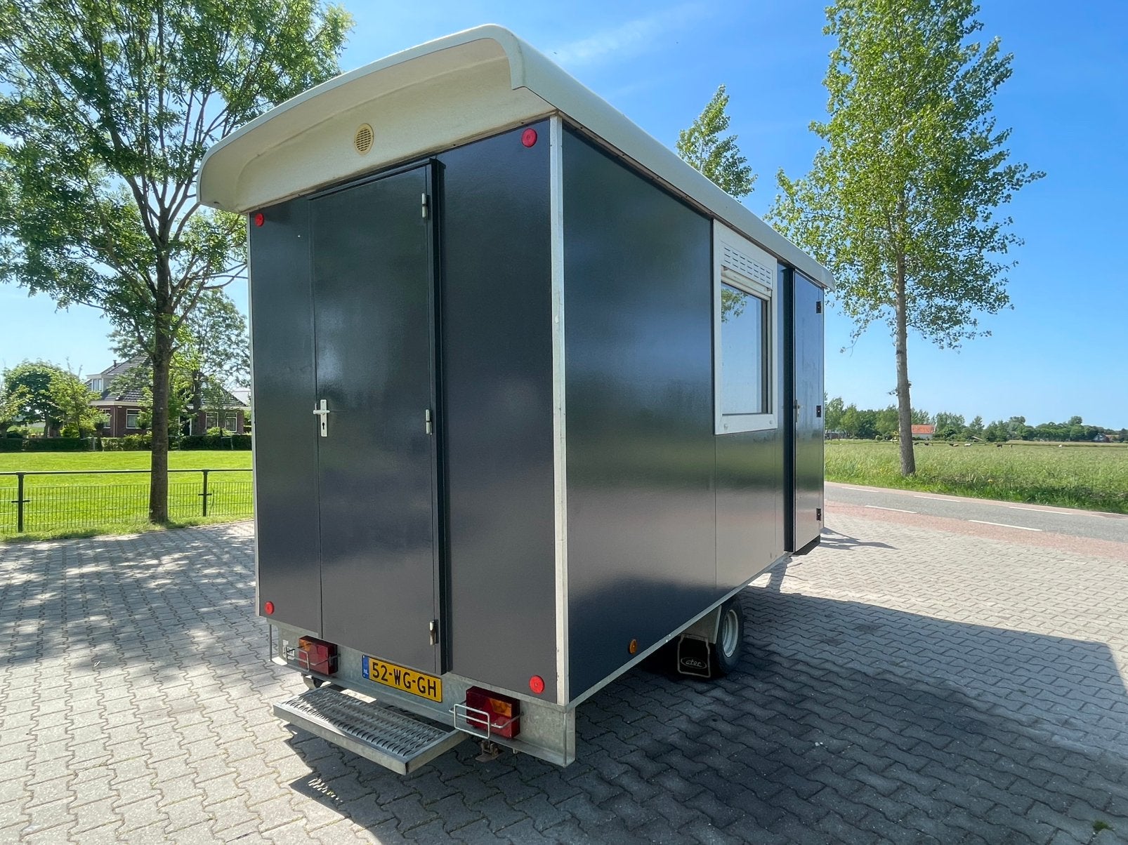 Nette snelverkeer schaftwagen met berging, Ophalen, Zo goed als nieuw
