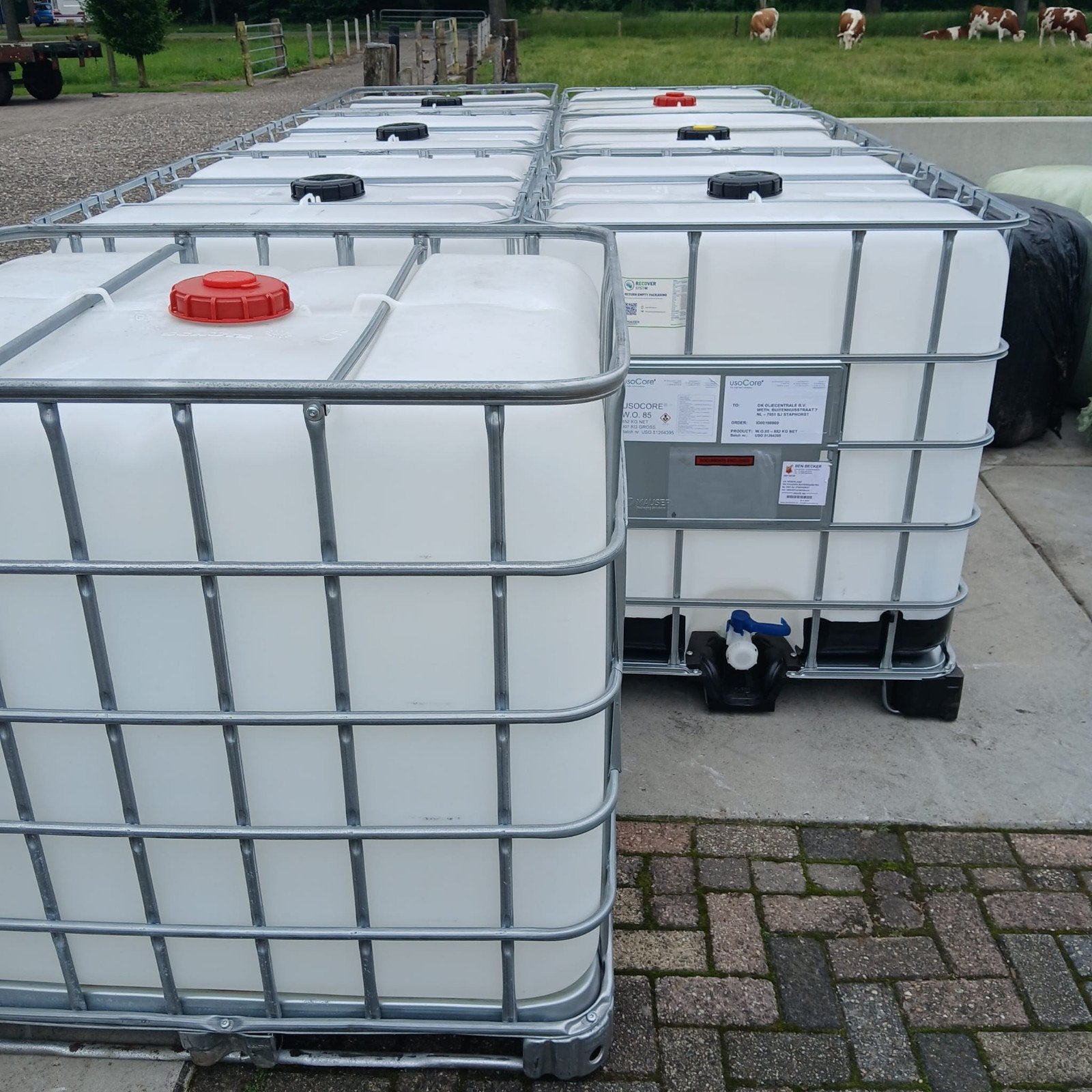 Lege ibc, Doe-het-zelf en Verbouw, Kratten en Dozen, Ophalen