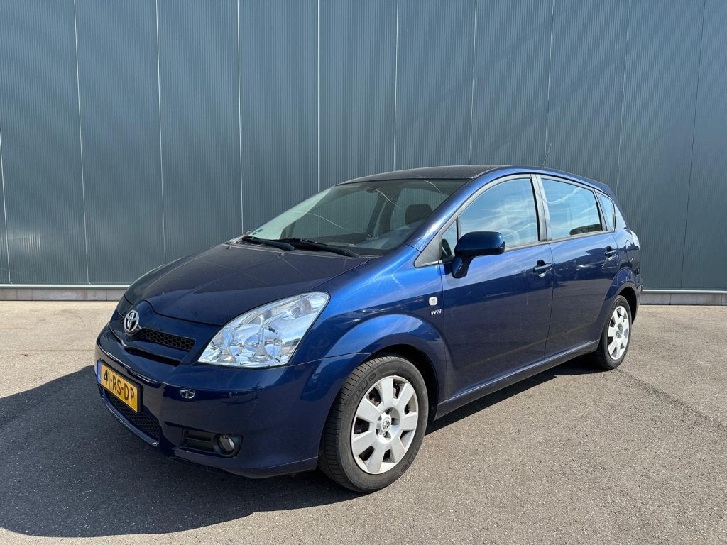 Toyota Corolla Verso 1.8 VVT-i Sol 7 PERSOONS | CLIMA AIRCO, Auto's, Toyota, 13 km/l, 129 pk, Blauw, 7 stoelen