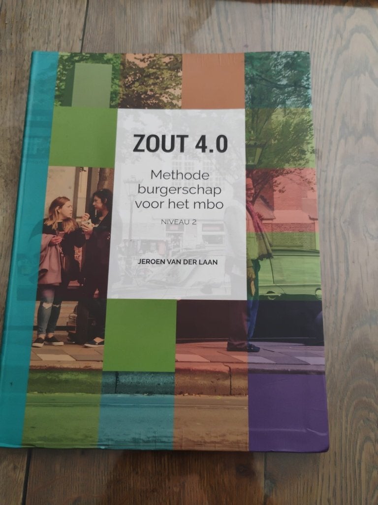 zout 4.0 methode burgerschap voor het mbo niveau 2, Boeken, Ophalen of Verzenden, Zo goed als nieuw, Jeroen van der Laan, Nederlands
