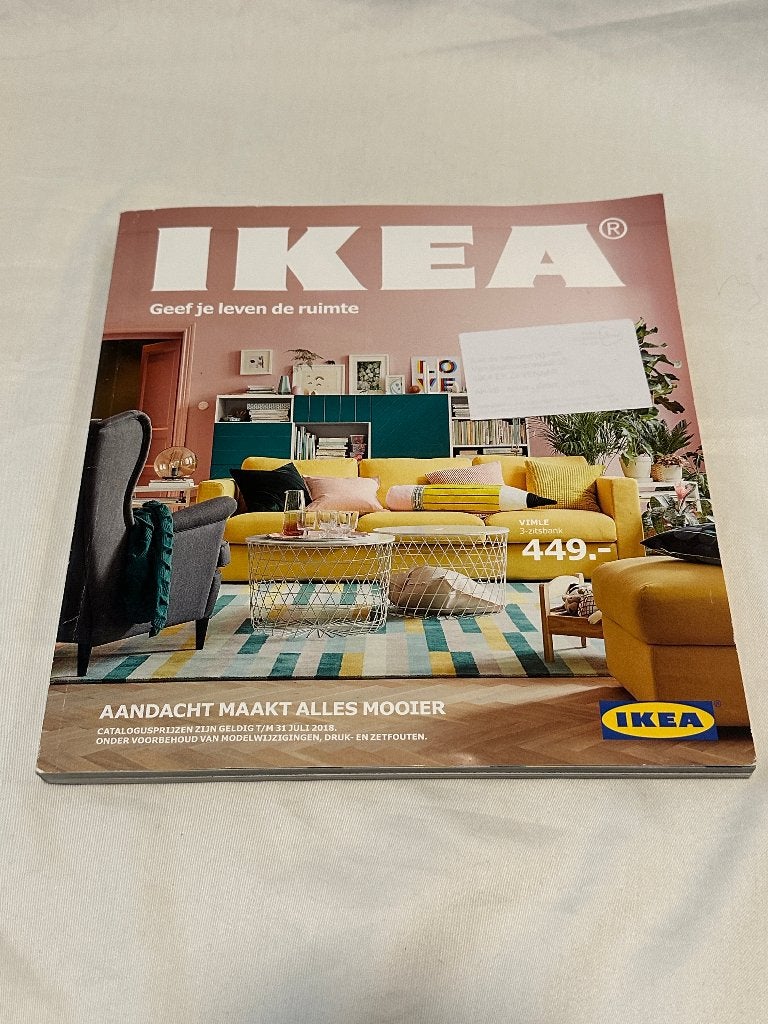 Retro Ikea gids - Ikea catalogus 2018, Ophalen of Verzenden, Gelezen, Catalogus