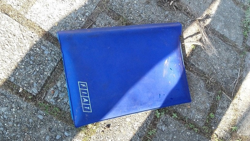 Blauwe opberg map Punto 2001, Ophalen of Verzenden