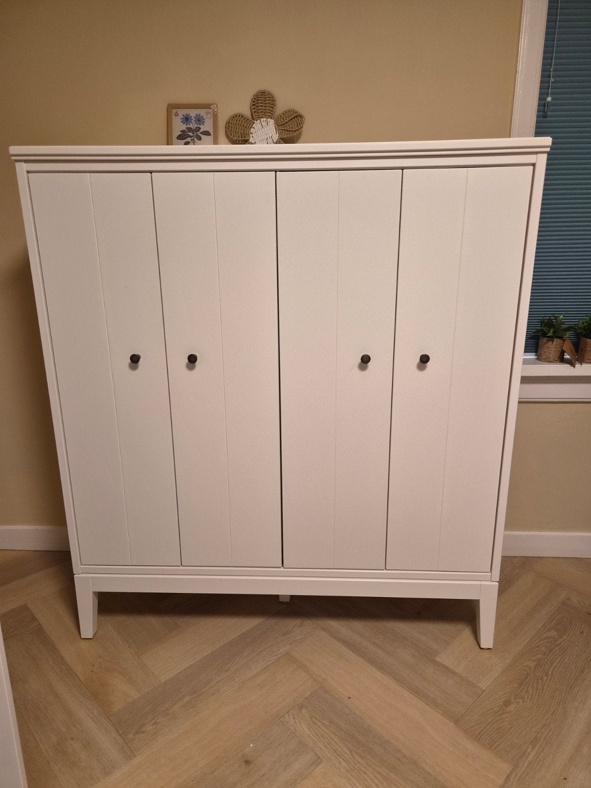 IKEA IDANÄS Kledingkast Wit - Zo goed als nieuw, Ophalen, Met deur(en), 100 tot 150 cm, 100 tot 150 cm