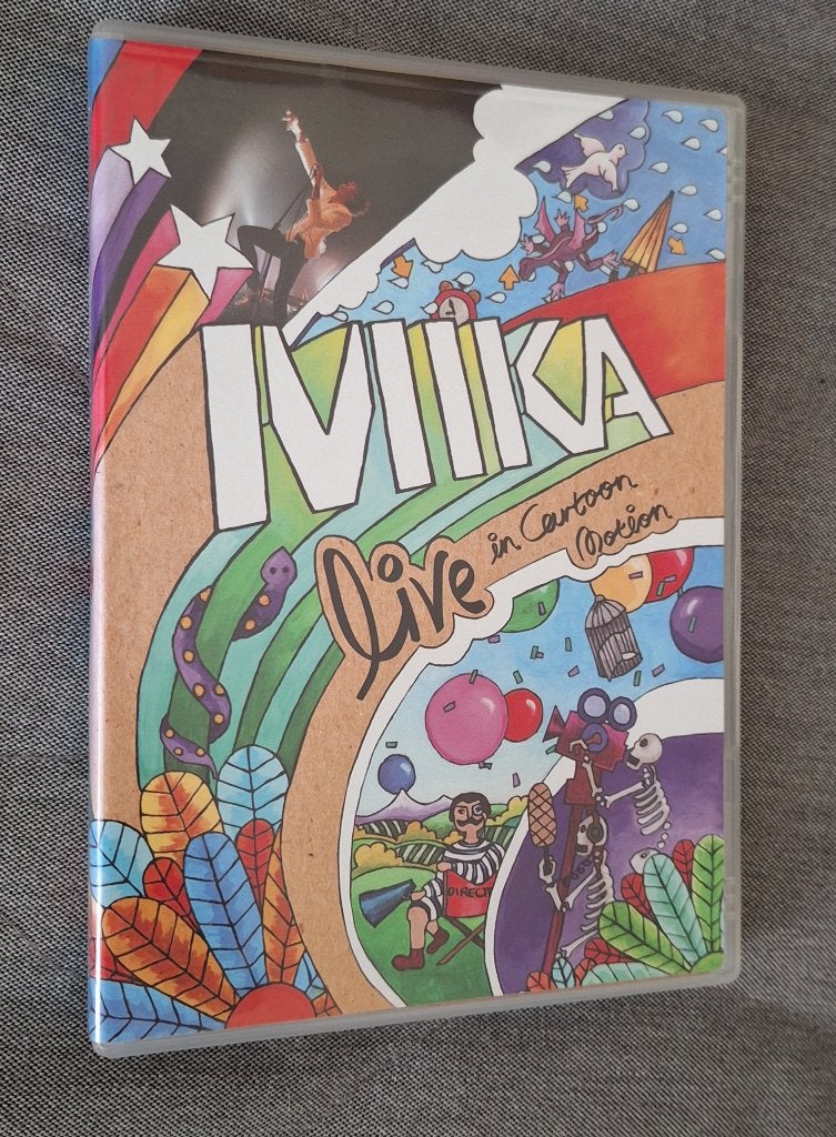 Mika - Live in Cartoon Motion DVD, Bonusmateriaal, Alle leeftijden, Ophalen of Verzenden, Zo goed als nieuw