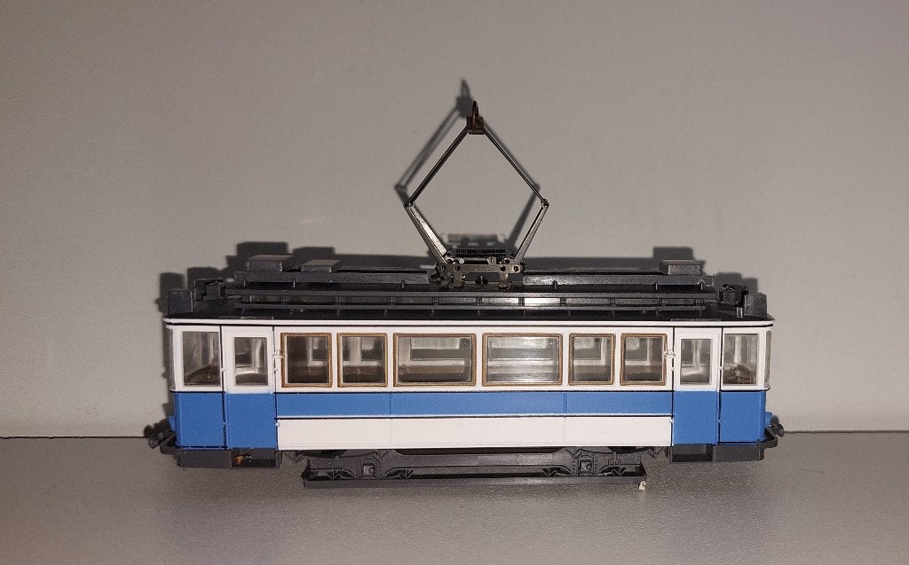 Beka H0e 41501 - DC Strassenbahn (tram) in ovp, Overige merken, Gelijkstroom, Overige typen, Nieuw