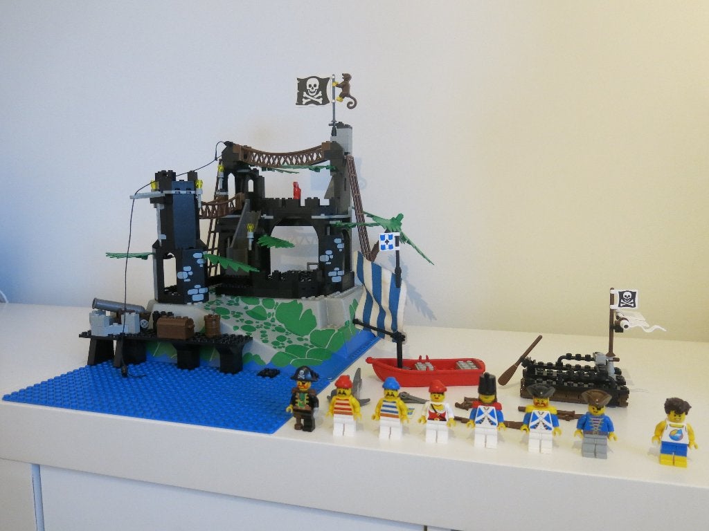 LEGO Pirates - 6273 - Rock Island Refuge, Kinderen en Baby's, Speelgoed | Duplo en Lego, Gebruikt, Lego, Compleet, Complete set