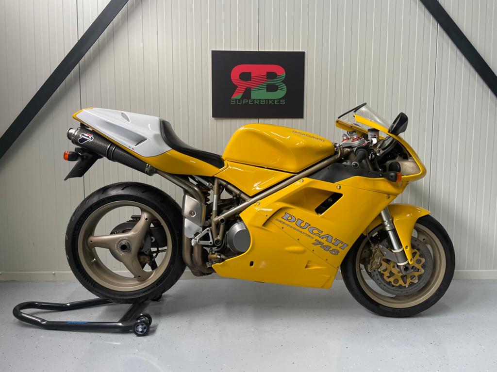 Ducati 748 SP 1997 *Termignoni *Nieuwstaat! *Org. NL, 2 cilinders, Occasion, Motorrijbewijs A, Bedrijf