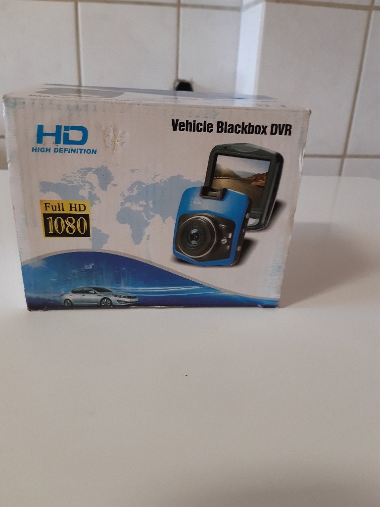 Nieuwe Vehicle Blackbox DVR – Full HD 1080P Dashcam (Blauw), Ophalen of Verzenden, Nieuw