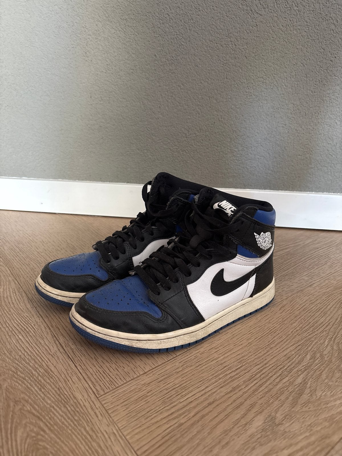 Nike Air Jordan 1 High Royal Toe - Maat 39, Kleding | Heren, Schoenen, Ophalen, Gedragen, Zwart, Sneakers of Gympen