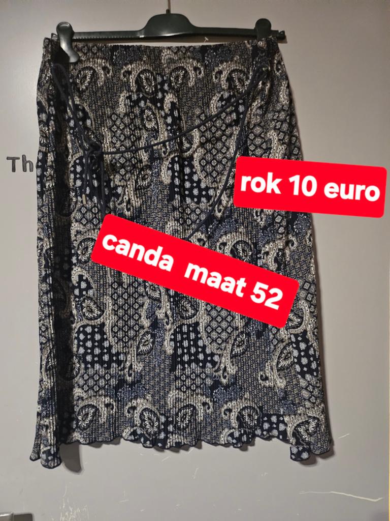 Canda  rok maat 52, Kleding | Dames, Rokken, Ophalen of Verzenden, Zo goed als nieuw, Maat 46/48 (XL) of groter