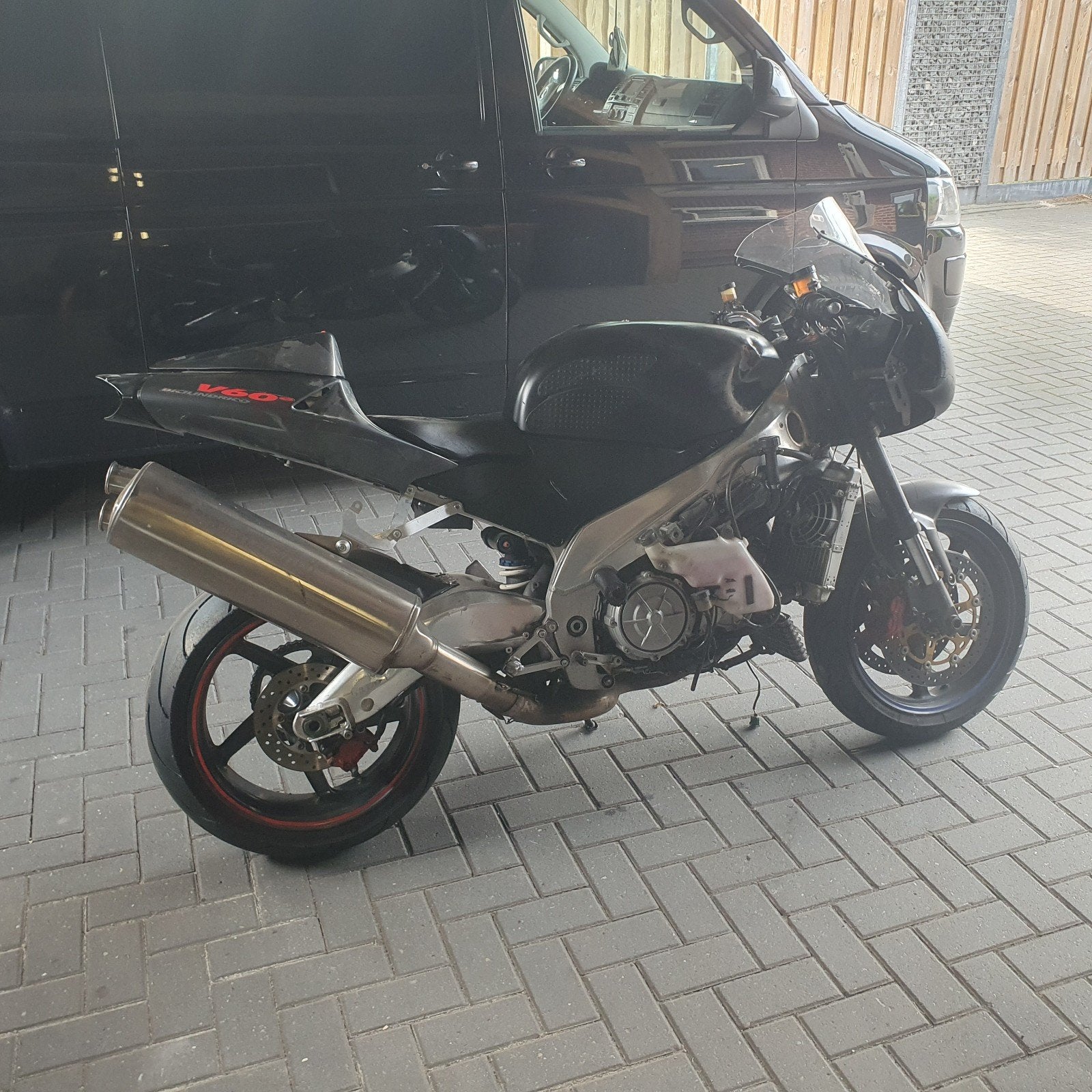 rsv mille opknapper of voor onderdelen, Motoren, Ophalen, Gebruikt