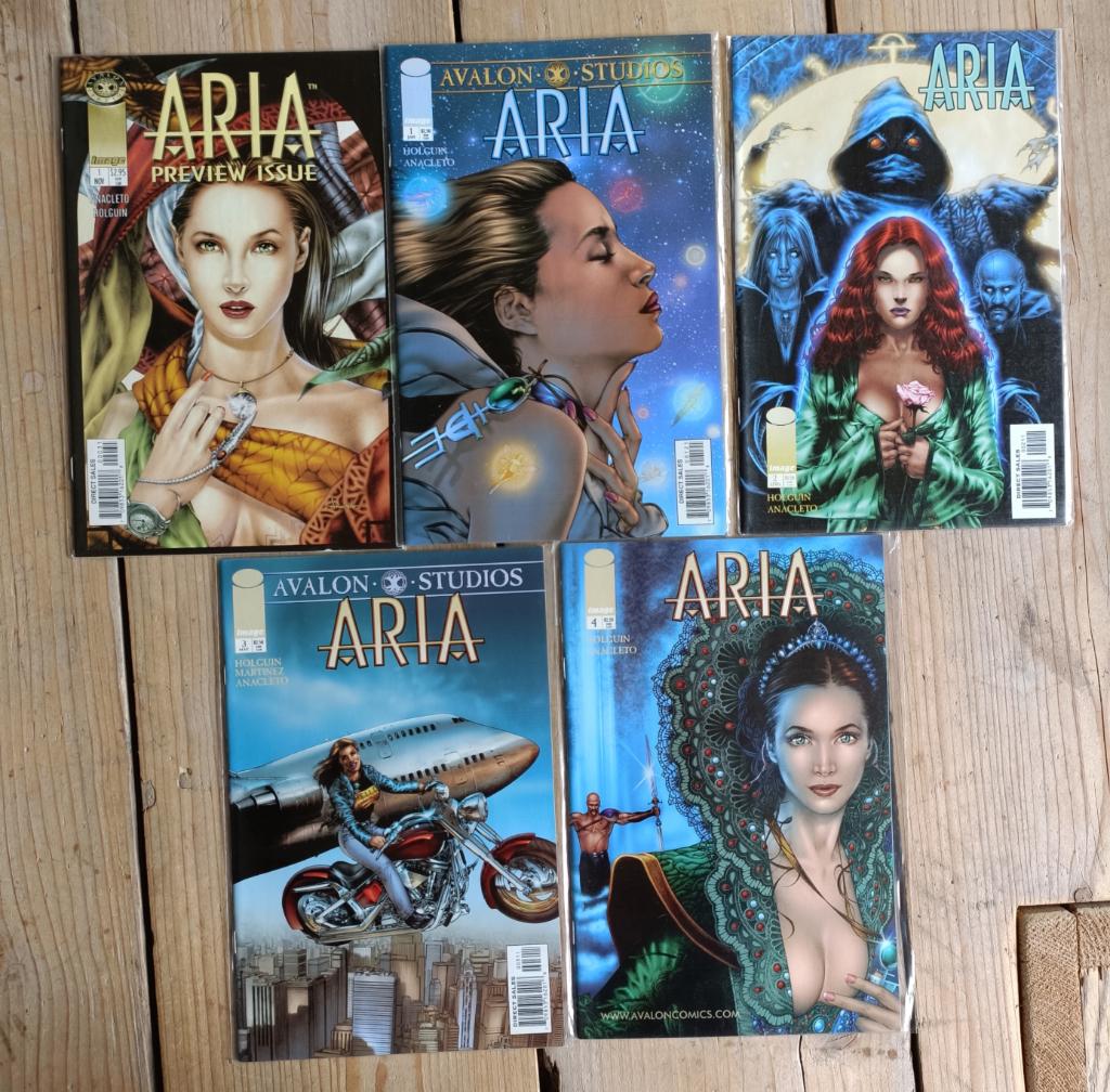 Aria set compleet, Amerika, Complete serie of reeks, Ophalen of Verzenden, Zo goed als nieuw