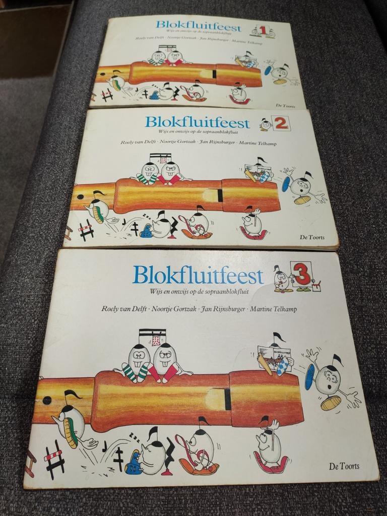 Blokfluitfeest 1, 2 en 3, Ophalen of Verzenden