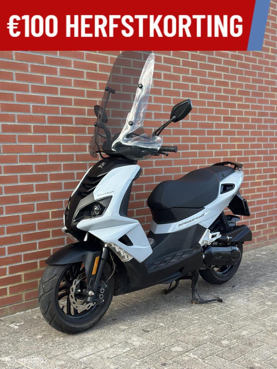 Peugeot Speedfight 4 | 2024 | Nardo Grey | Nieuwstaat, Ophalen, Maximaal 45 km/u, 49 cc, Zo goed als nieuw