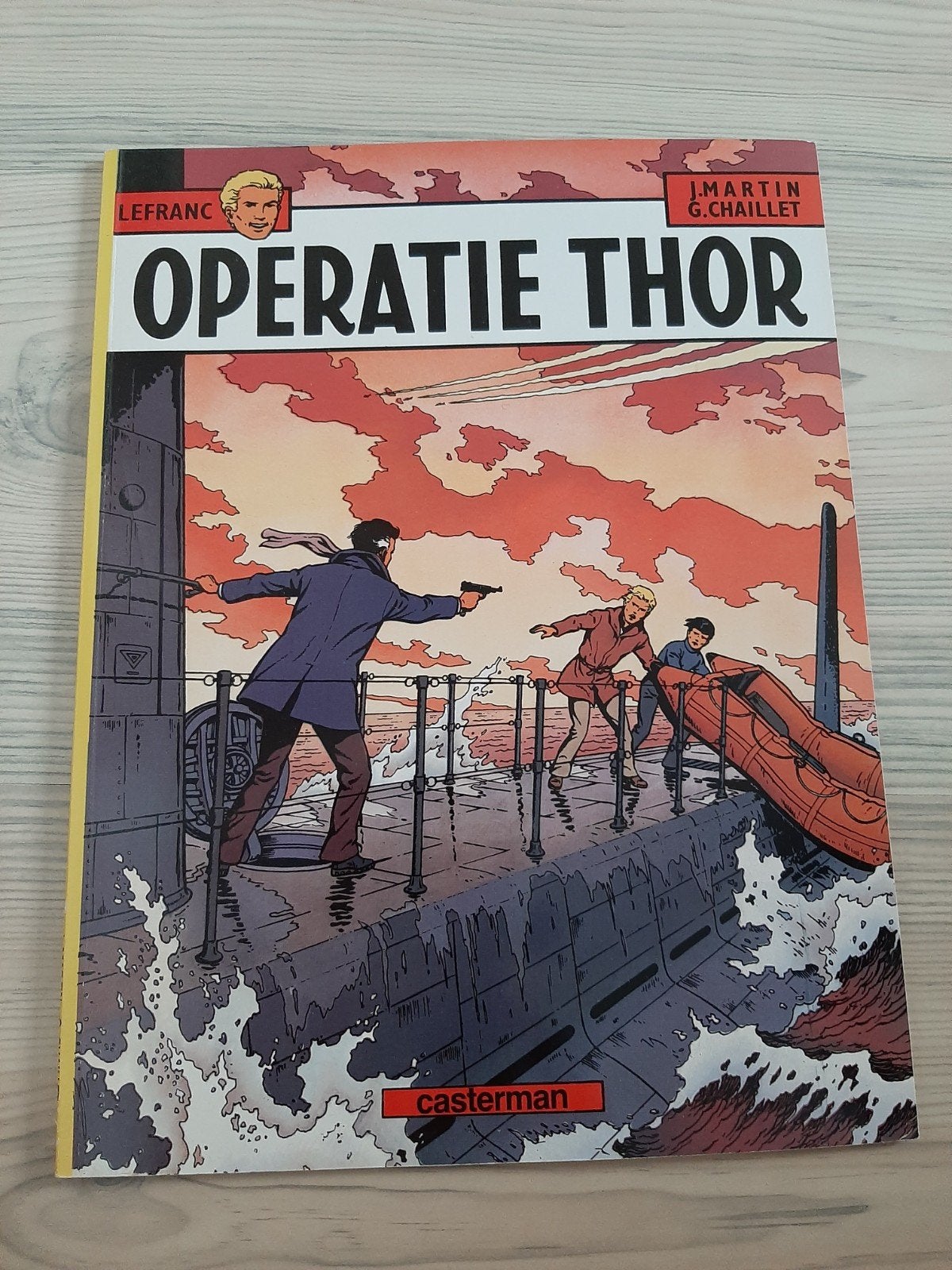 Operatie Thor - Lefranc stripboek (Casterman), Boeken, Stripboeken, Ophalen of Verzenden