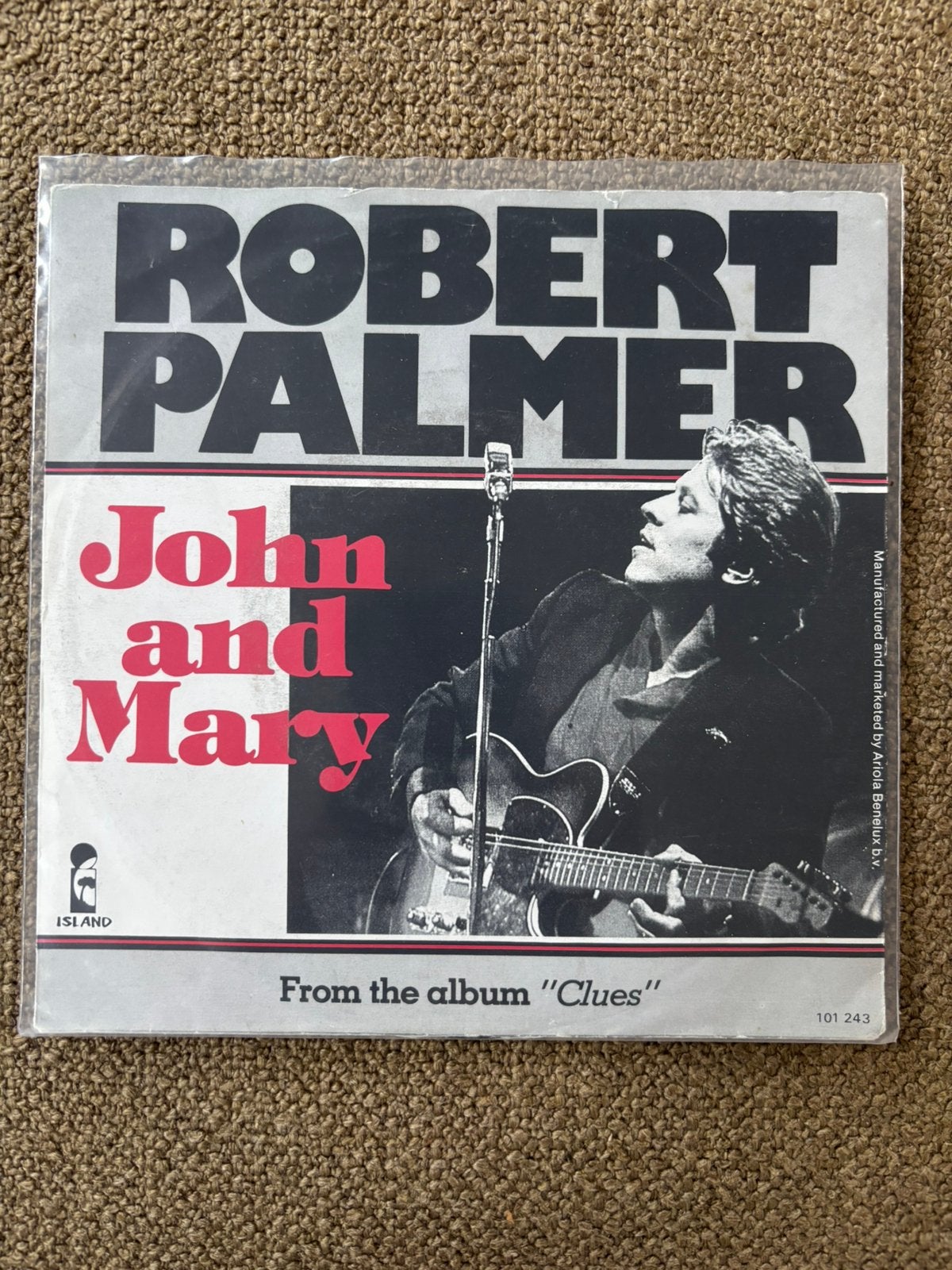 Robert Palmer - John and Mary, Ophalen of Verzenden, Zo goed als nieuw, 7 inch, Pop
