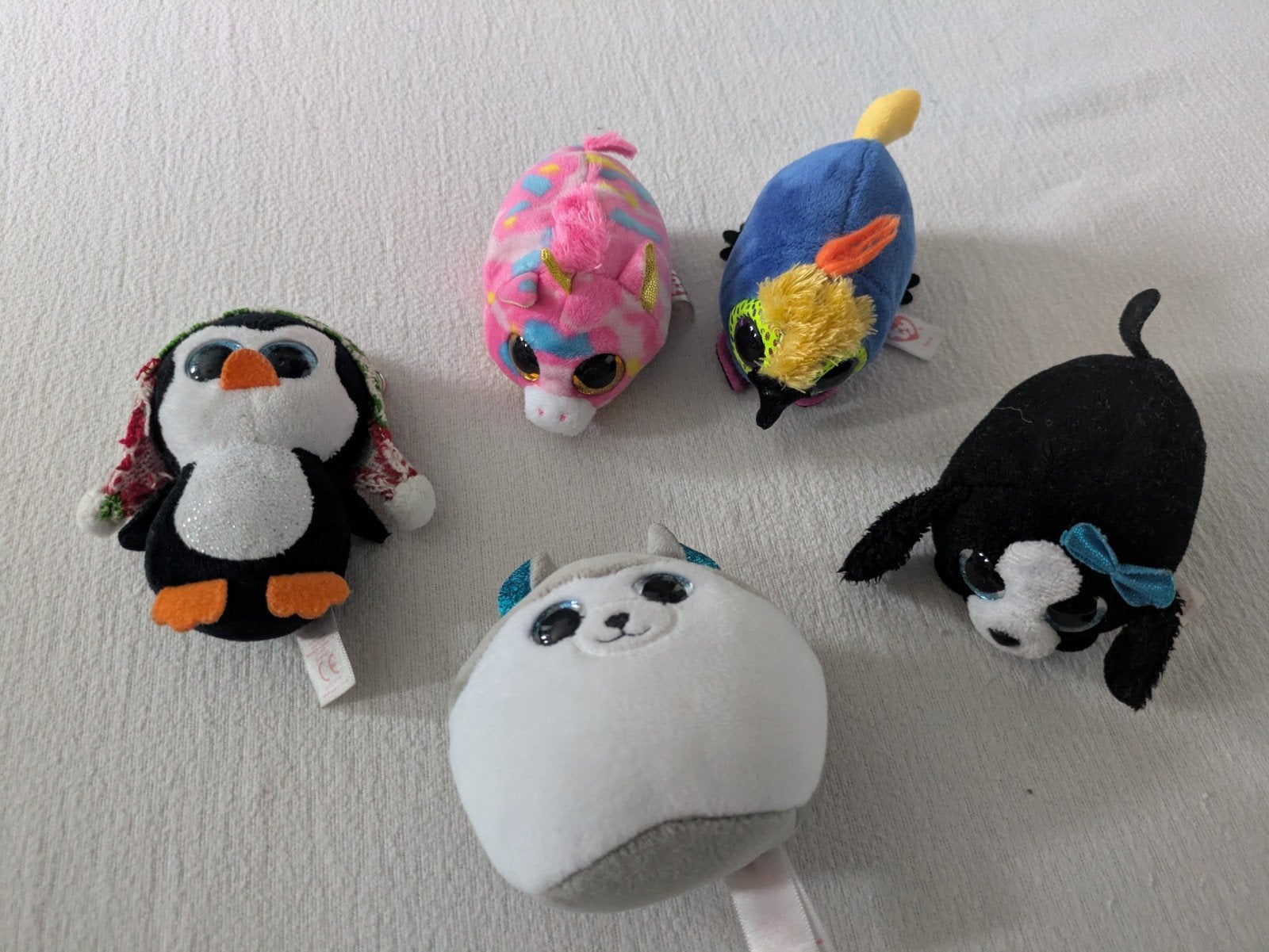 5 mini Ty beany's, Ophalen of Verzenden, Gebruikt