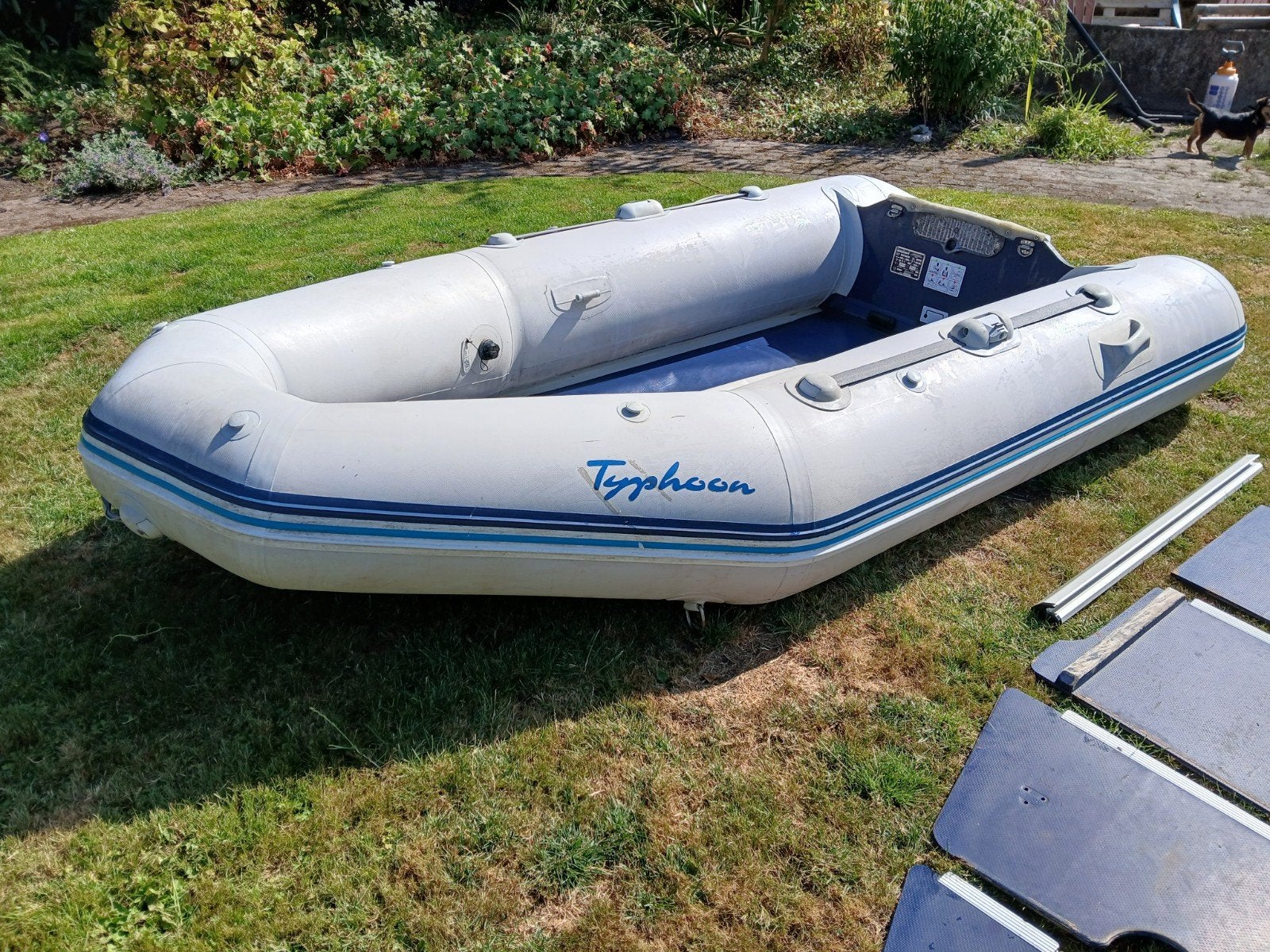 Bombard Typhoon 285 rubberboot met houten vloer, Ophalen, Gebruikt, Bombard, Hout