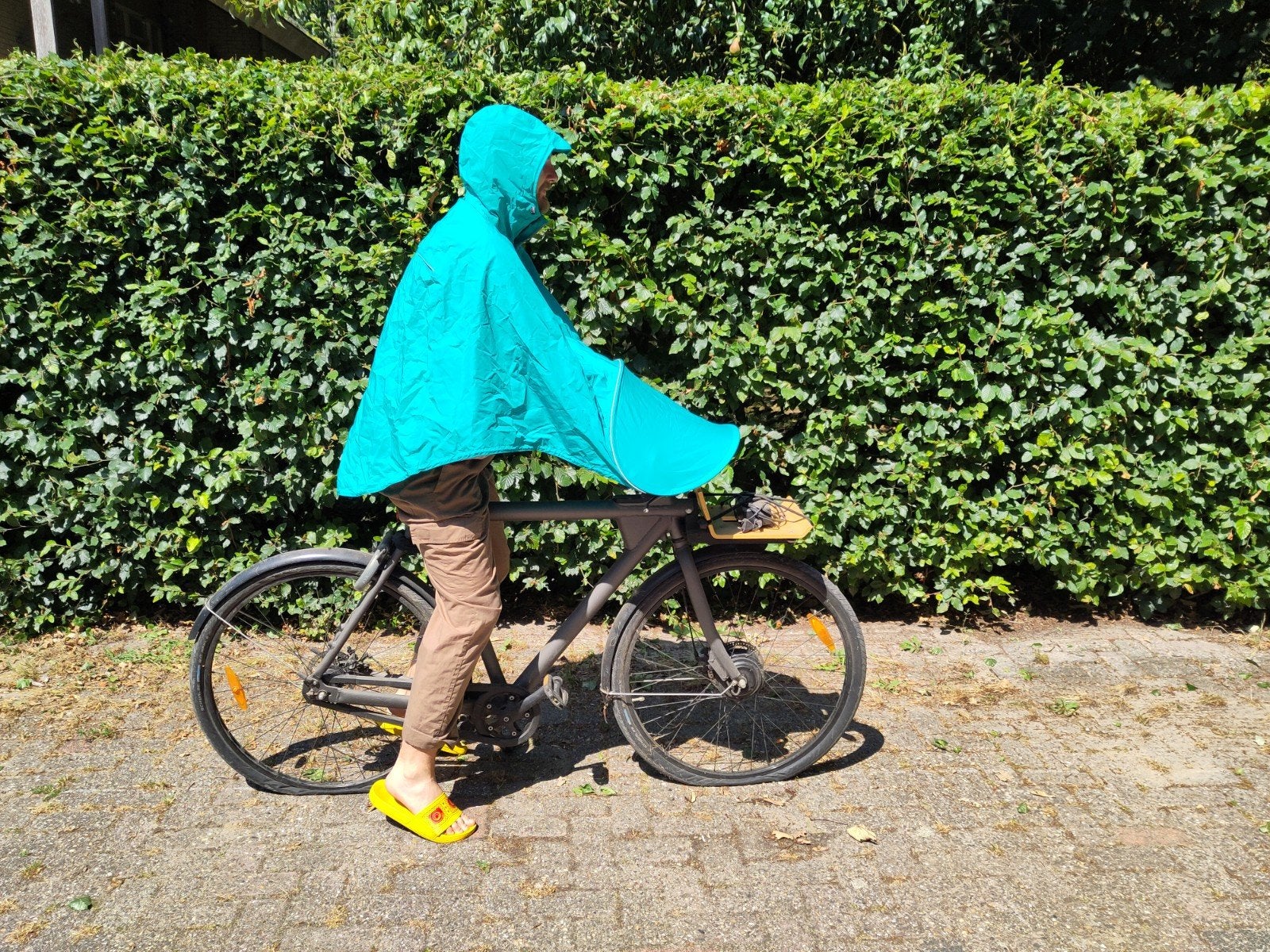 VanMoof Boncho fietsponcho, M, Dames, Ophalen of Verzenden, Zo goed als nieuw