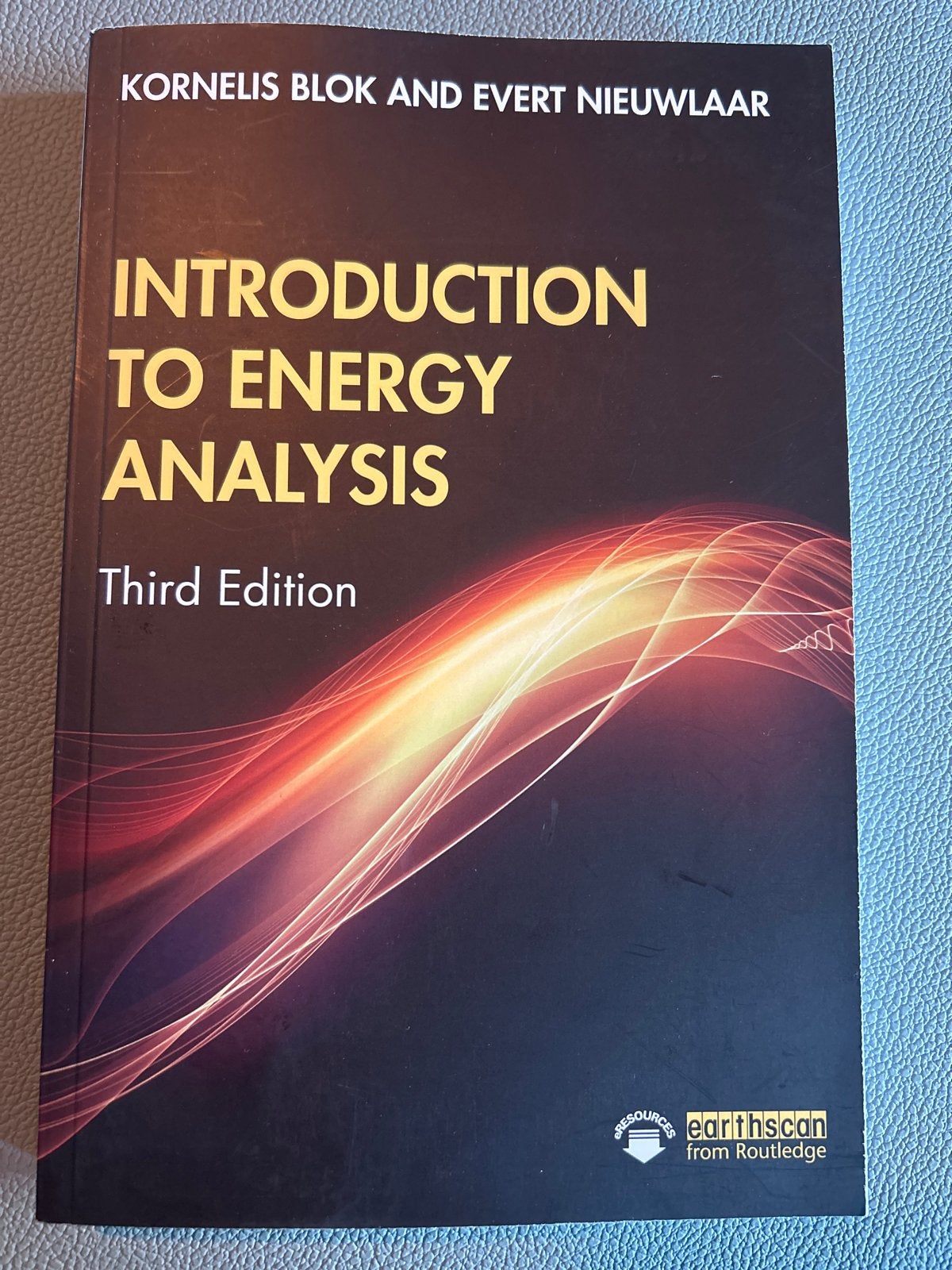 Introduction to Energy Analysis - Derde Editie, Ophalen of Verzenden, Beta, Zo goed als nieuw, HBO