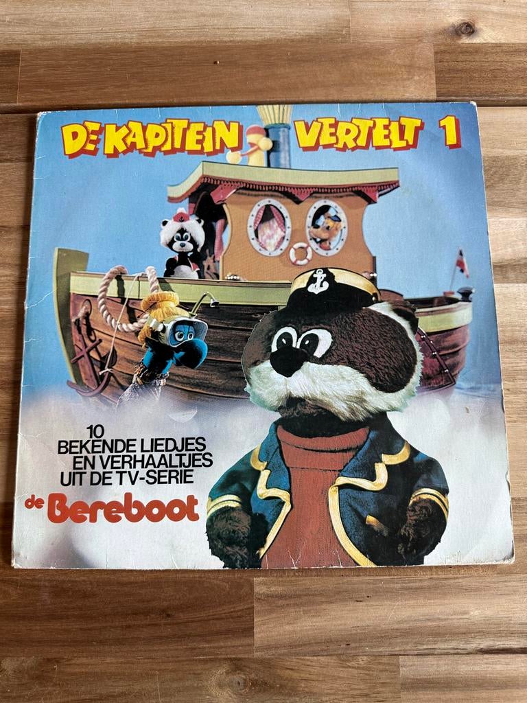 De Bereboot: De Kapitein Vertelt 1 (LP), Ophalen of Verzenden, Gebruikt, Verhaal of Sprookje, Tot 2 jaar
