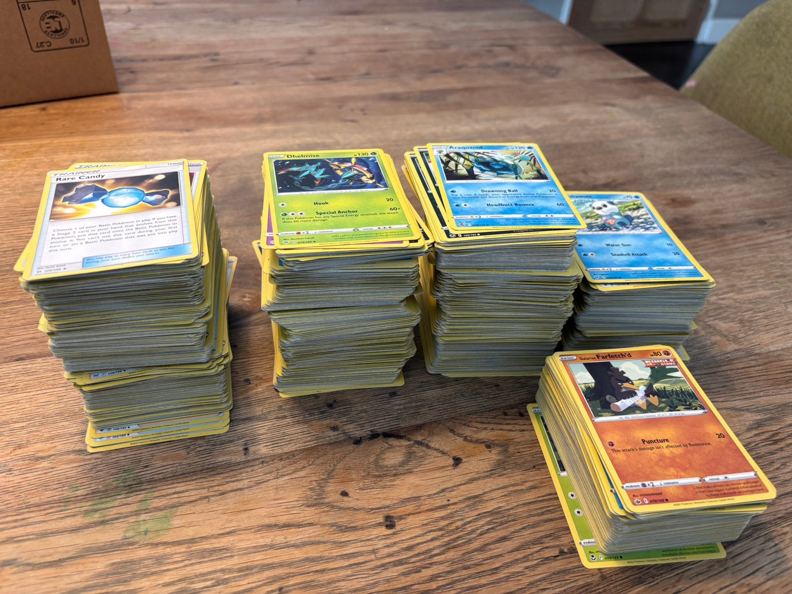 Pokemon verzameling, Ophalen of Verzenden, Zo goed als nieuw, Meerdere kaarten
