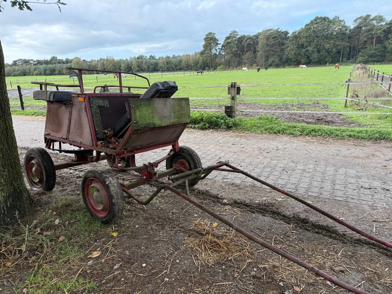 Pony marathon wagen opknapper, Ophalen of Verzenden