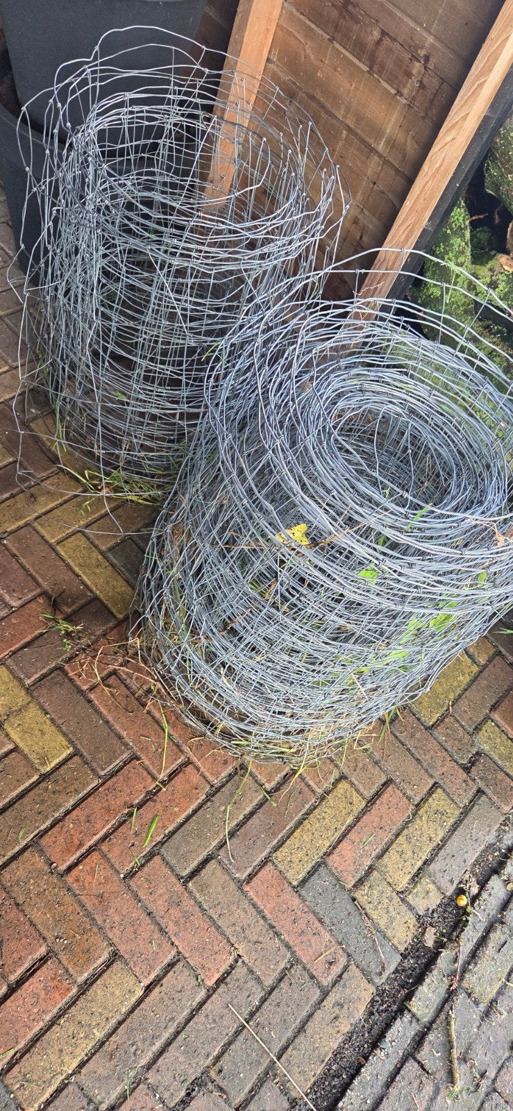 schapengaas 70 meter, Ophalen, Gebruikt
