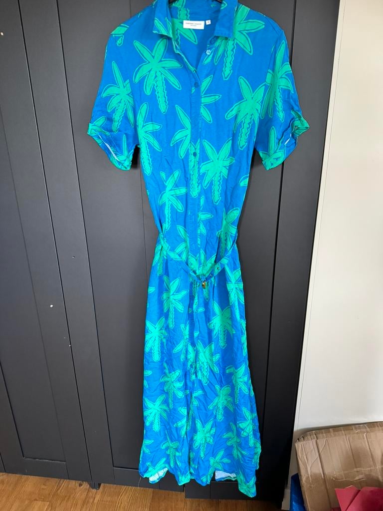 Fabienne Chapot Maxi jurk maat M, Maat 38/40 (M), Blauw, Nieuw, Ophalen of Verzenden