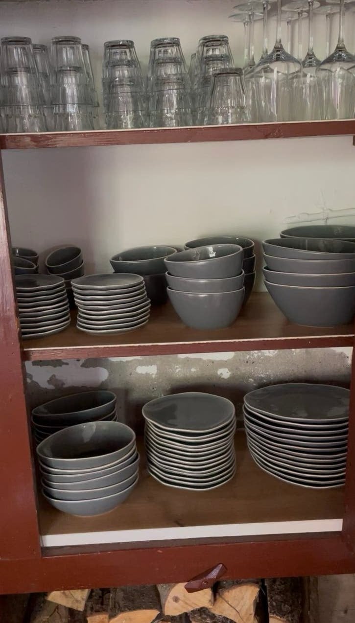Servies Jewel action grijs compleet, Ophalen