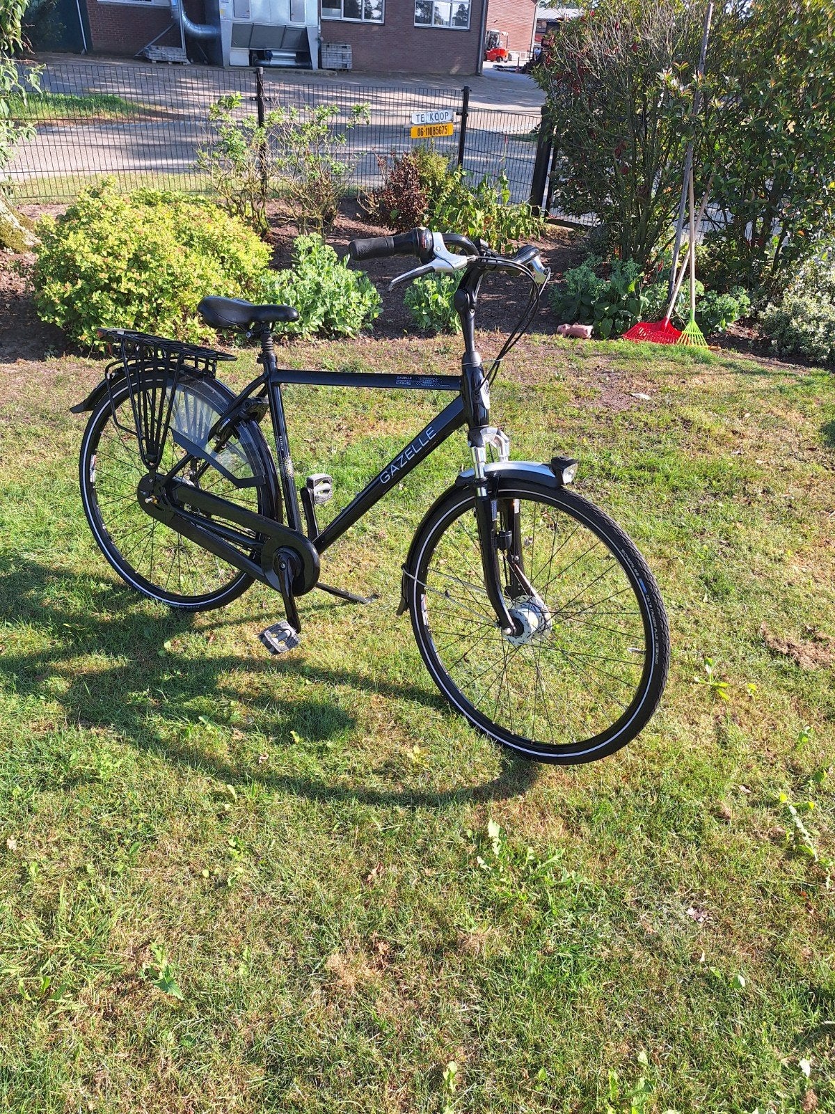 herenfiets Merk Gazelle type paris h53 z.a.g.n, Vering, ., 49 tot 53 cm, Ophalen of Verzenden