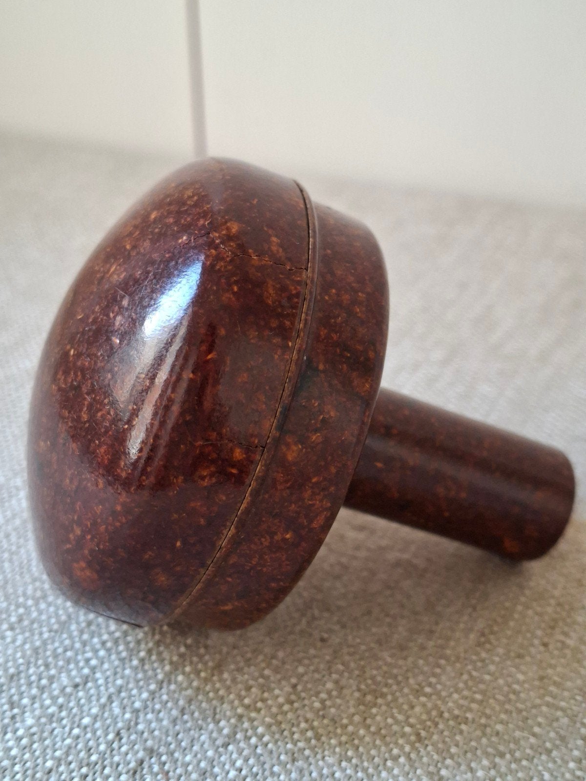 Vintage Bakelieten Sokken stopper met Naaldopbergruimte, Ophalen of Verzenden